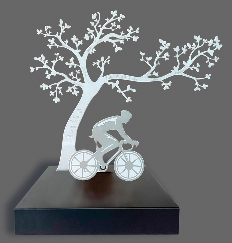 Stèle Arbre Vélo