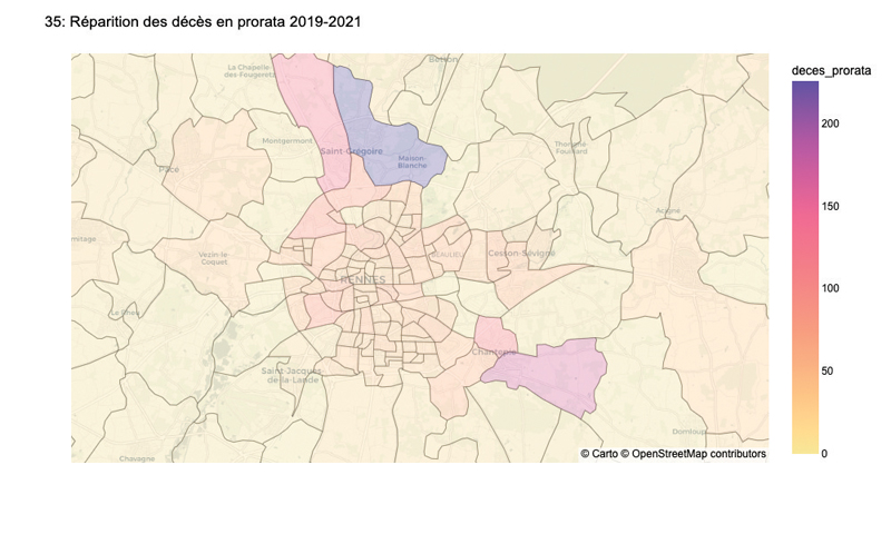 zoom sur Rennes